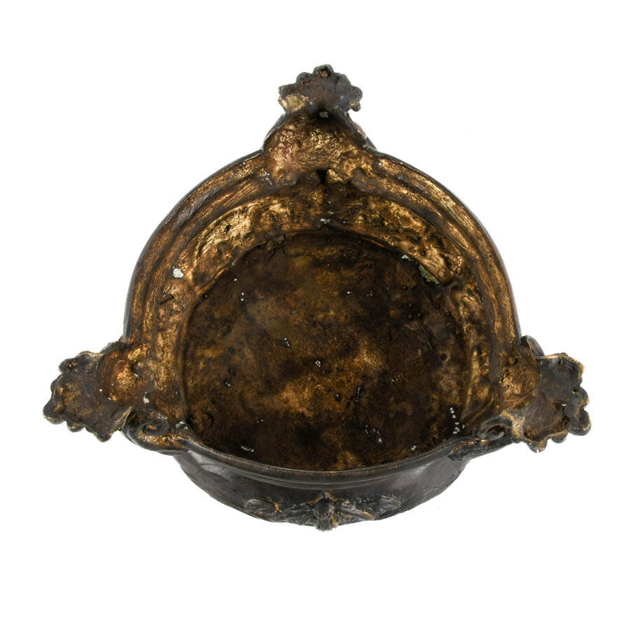 Cast Metal Footed Pedestal Base-5