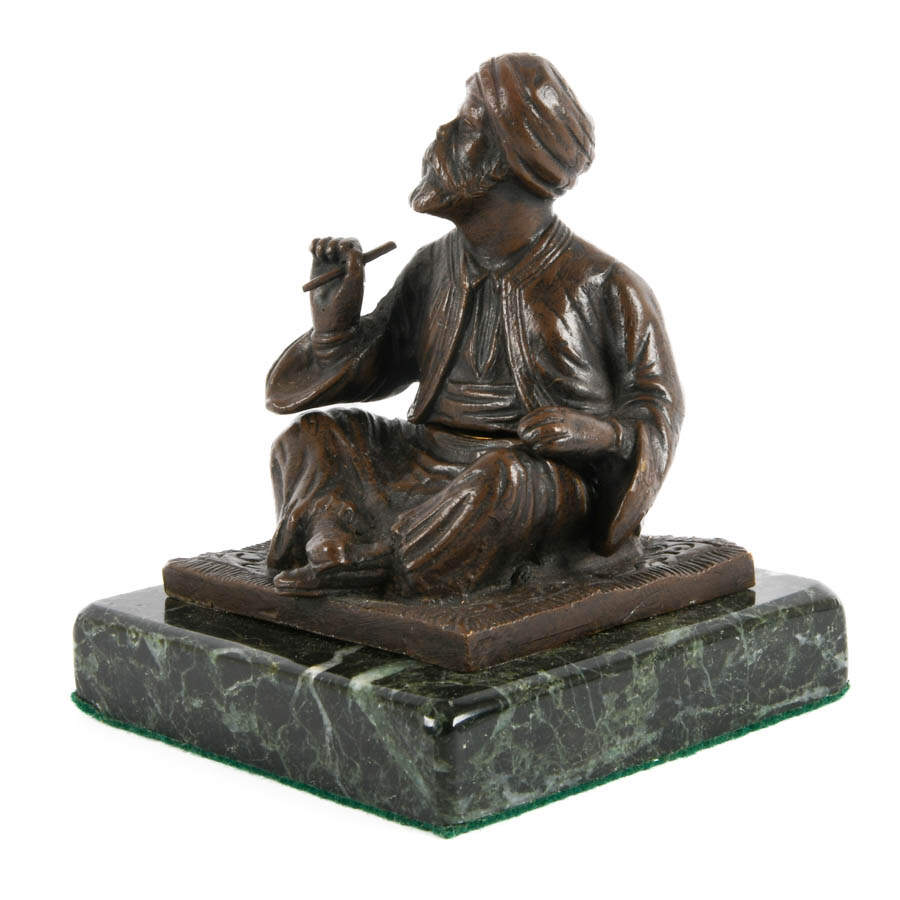 Antique Orientalist-Style Novelty Inkwell-5