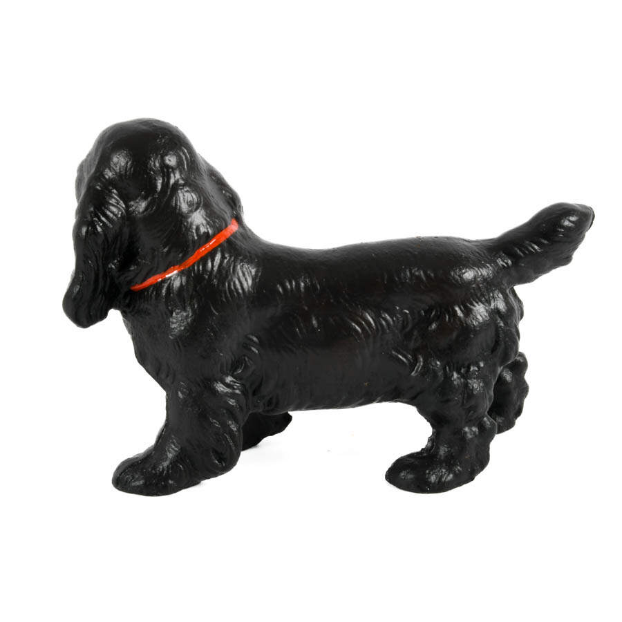 Cast Iron Hubley Spaniel Dog Doorstop-5