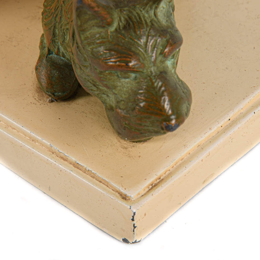 Pair of Art Deco Cast Metal Scotty Dog Bookends-5