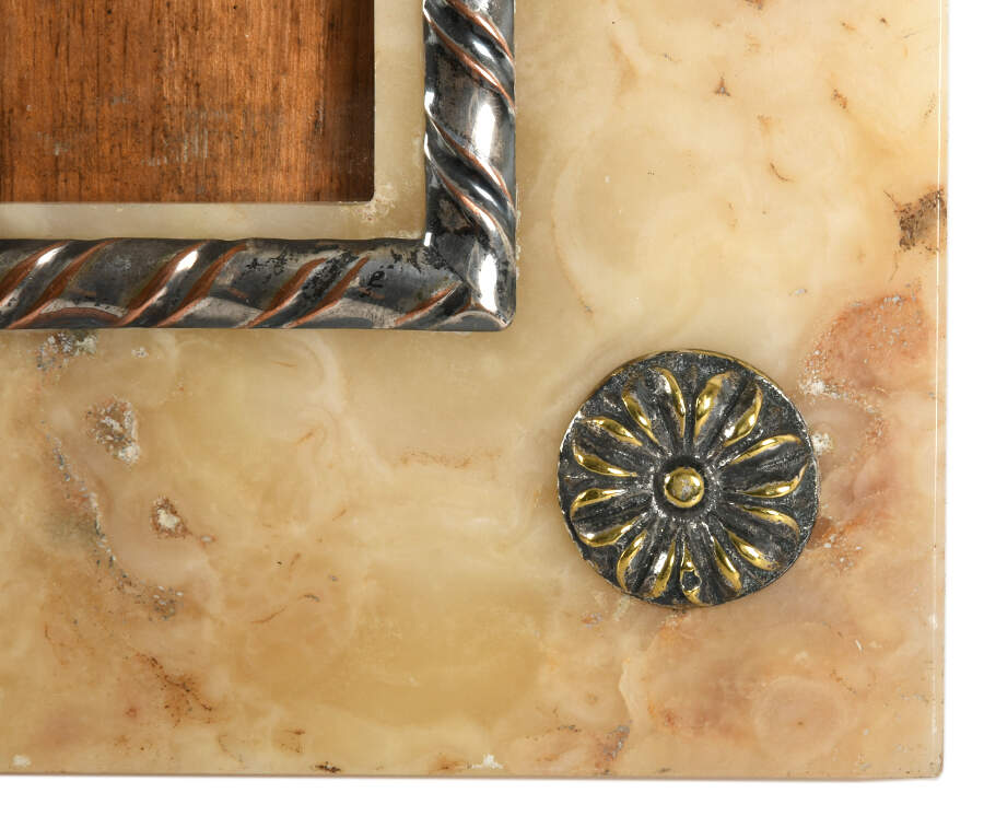 Marble and Bronze Mount Picture Frame-7