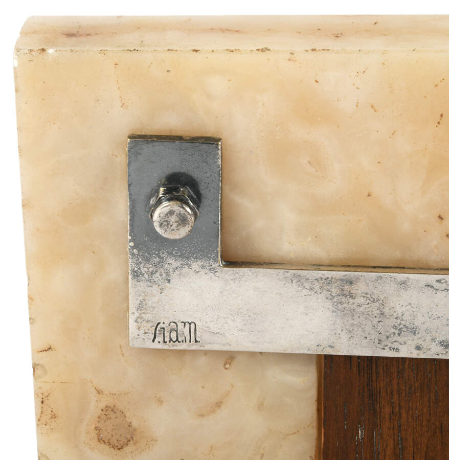Marble and Bronze Mount Picture Frame-4