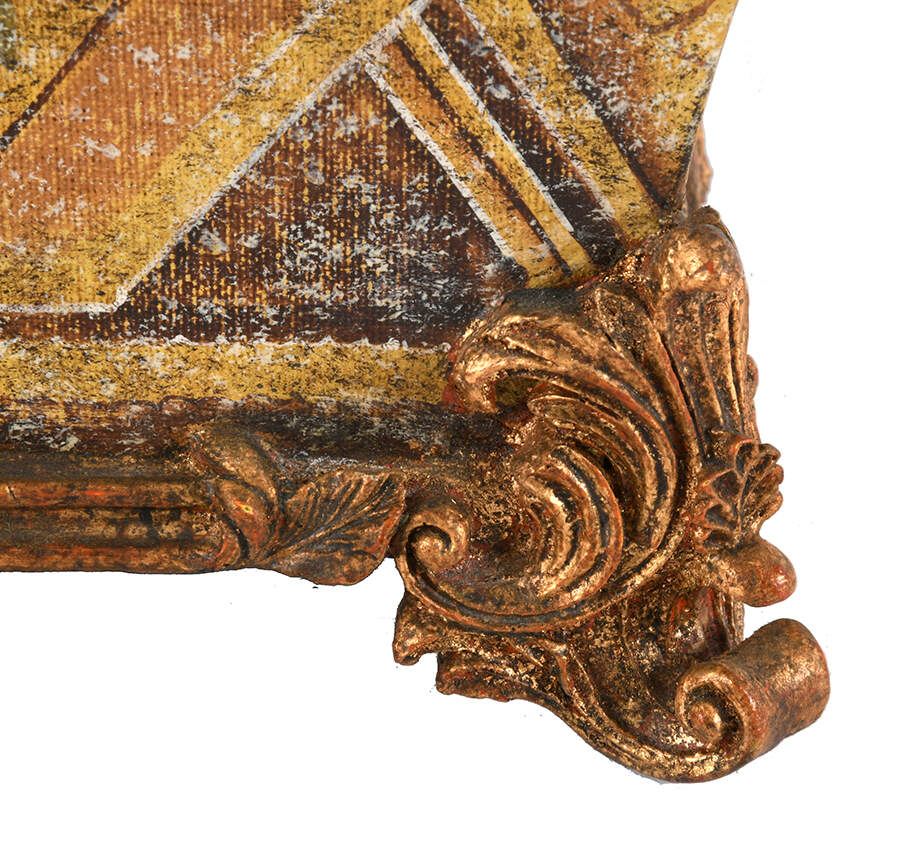 Footed Decoupage-Style Keepsake Box-5