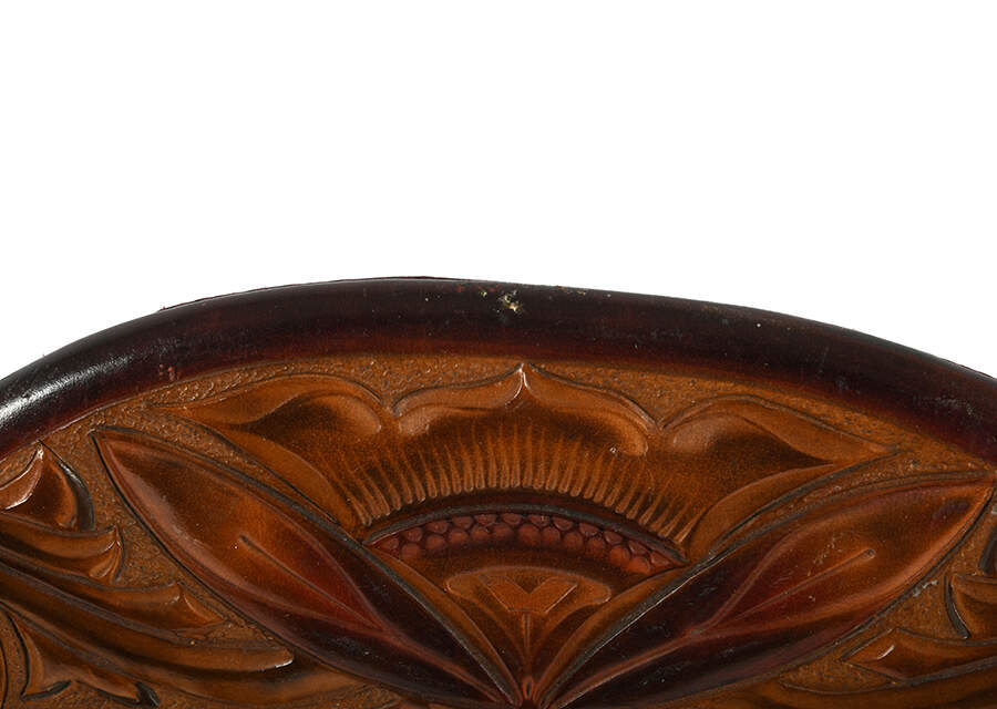 Peter Tiisler Tooled Leather Picture Frame-3