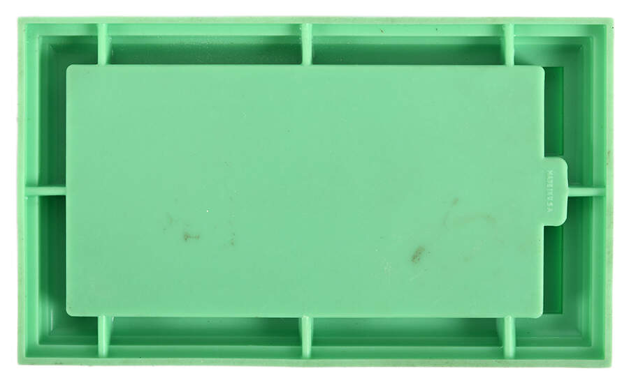Art Nouveau Green Celluloid Jewelry Box-4