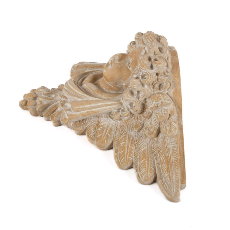 Classical Cherub Terracotta Hanging Wall Shelf-6