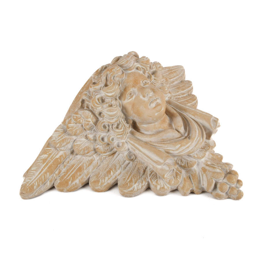 Classical Cherub Terracotta Hanging Wall Shelf-4
