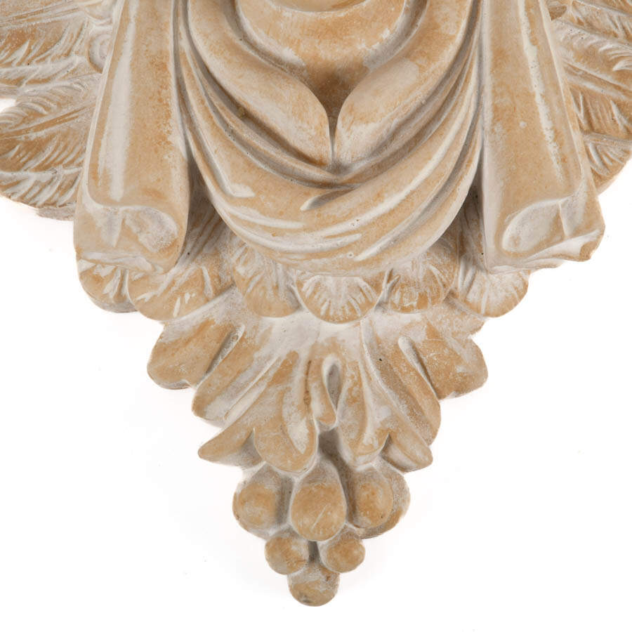 Classical Cherub Terracotta Hanging Wall Shelf-3
