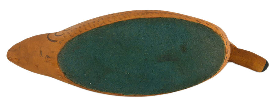 Carved Wooden Duck Decoy-5