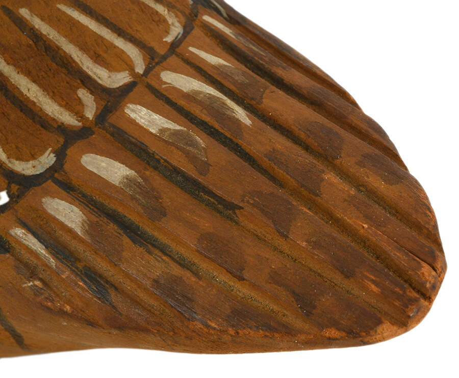 Carved Wooden Duck Decoy-3