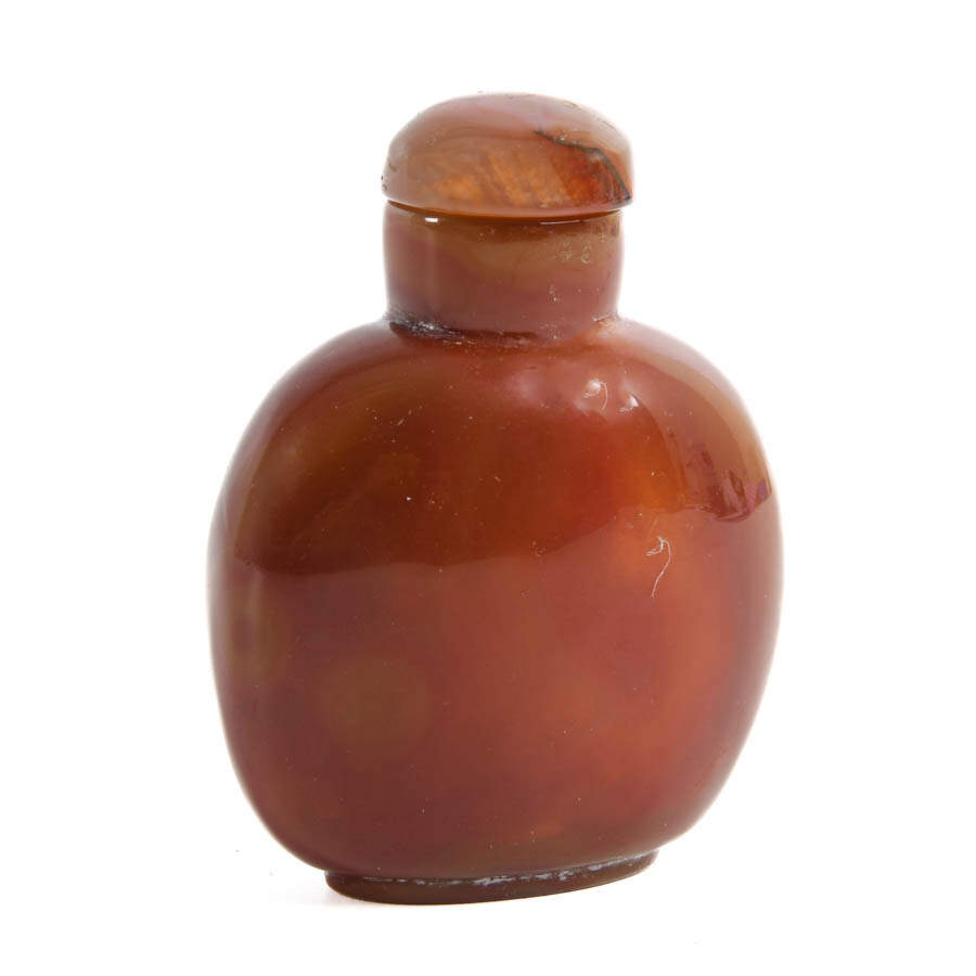 Antique Large Agate Chinese Snuff-3