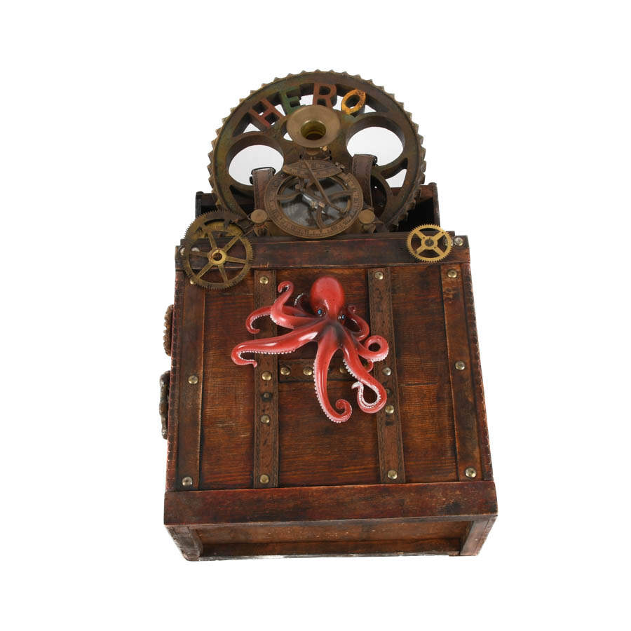 Steam Pump Whimsical Art Sculpture-7