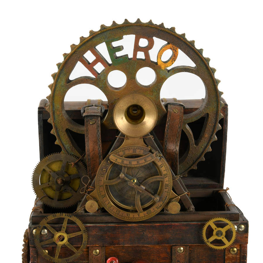 Steam Pump Whimsical Art Sculpture-2
