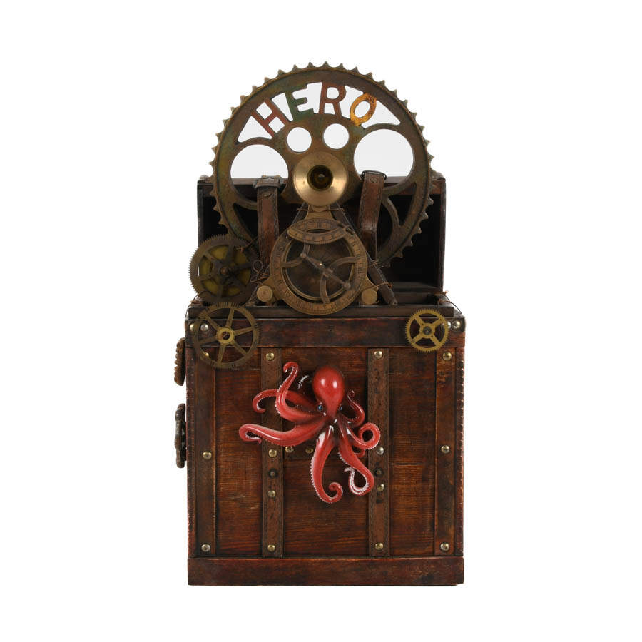 Steam Pump Whimsical Art Sculpture-1