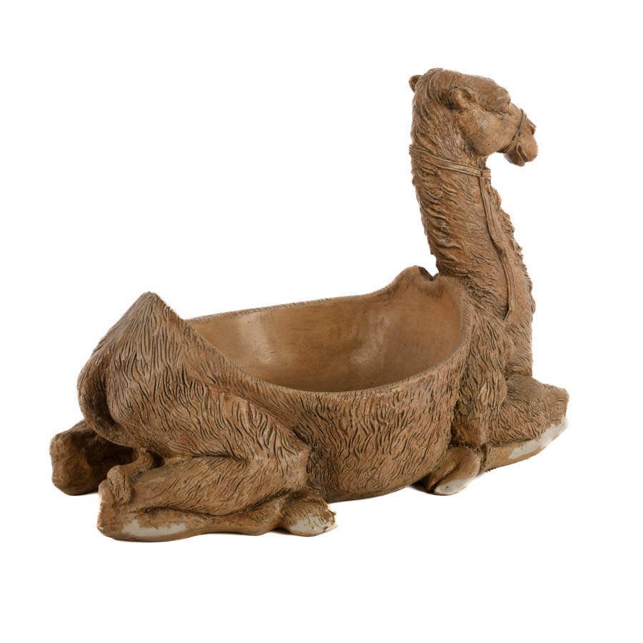 Large Figural Camel Plant Holder Statue-7
