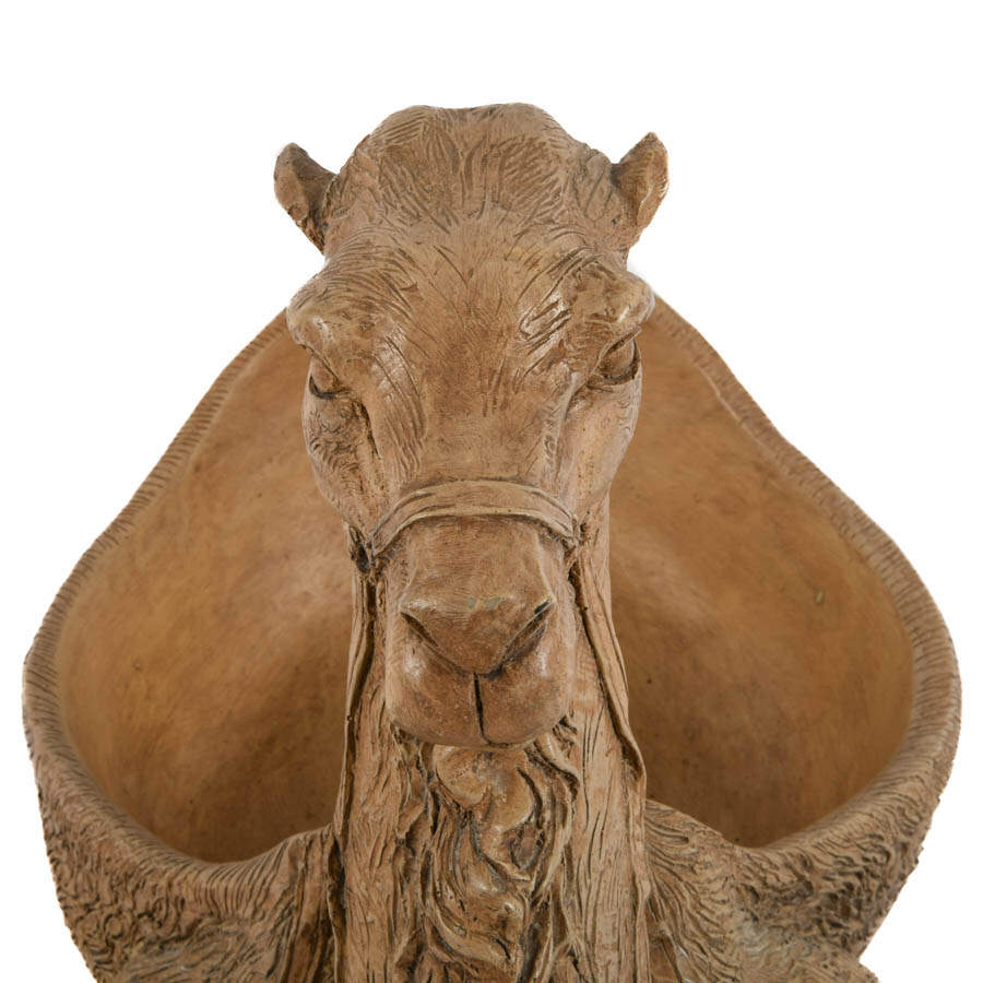 Large Figural Camel Plant Holder Statue-2