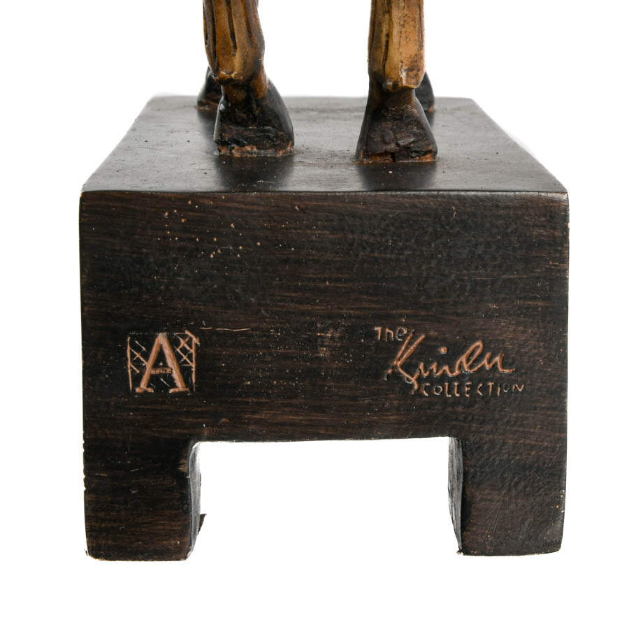 The Kindu Collection Mid-Century Modern Gazelle Sculpture-4