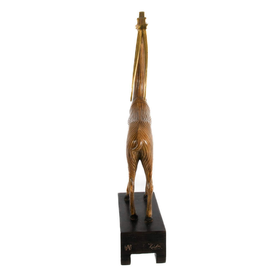 The Kindu Collection Mid-Century Modern Gazelle Sculpture-3