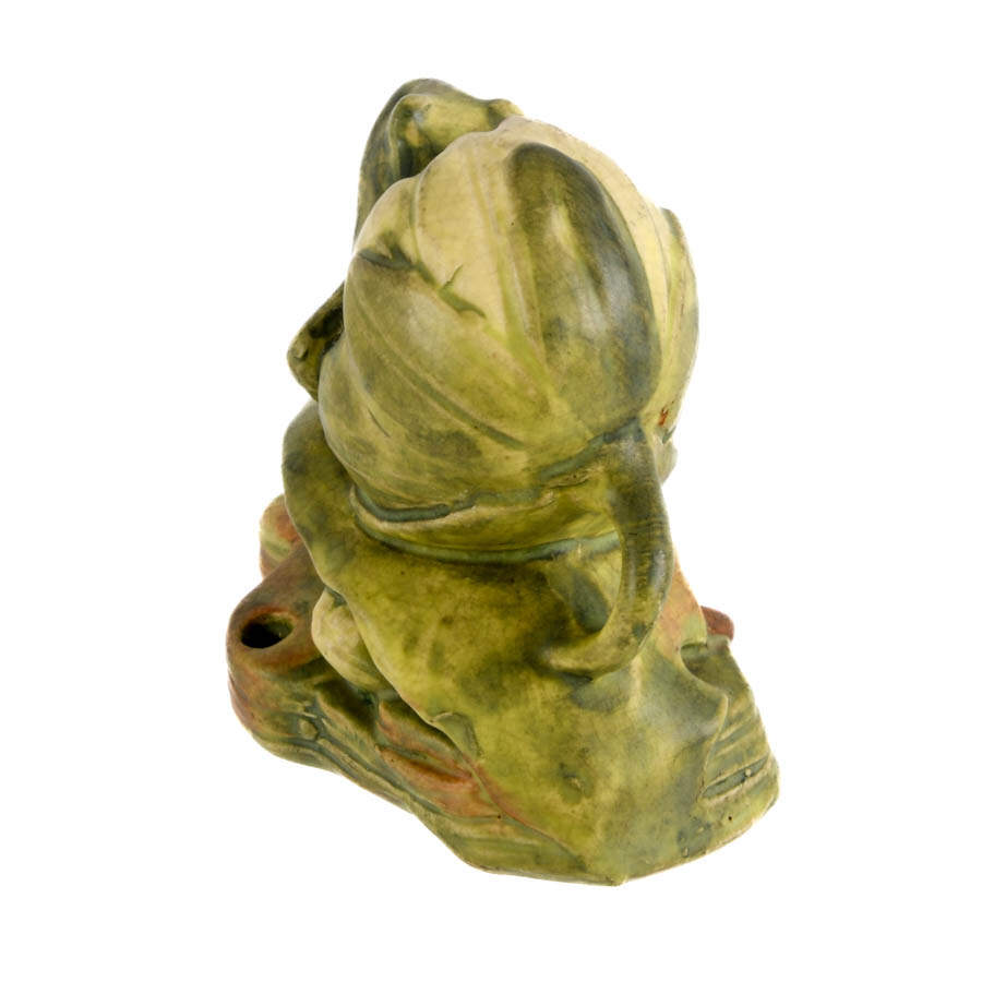 Weller Pottery Muskota Flower Frog-5