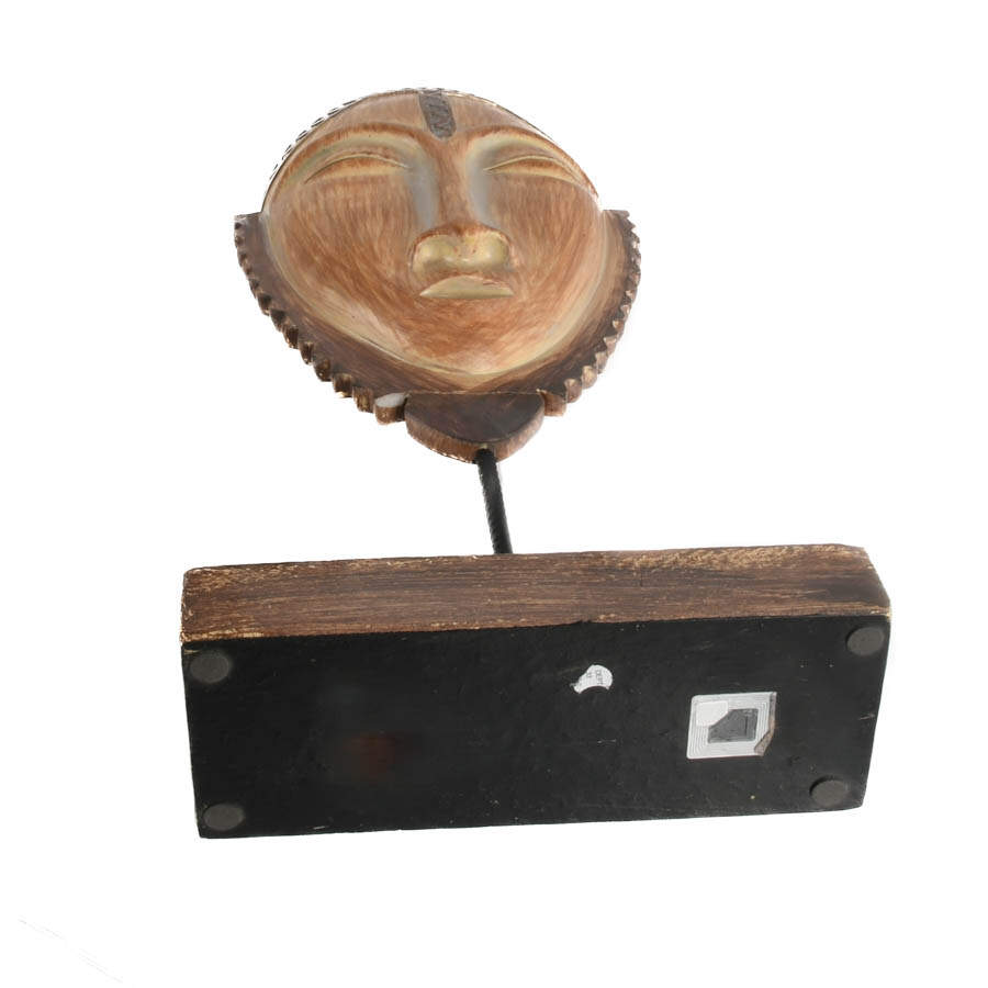 African Tribal Mask on Stand-9