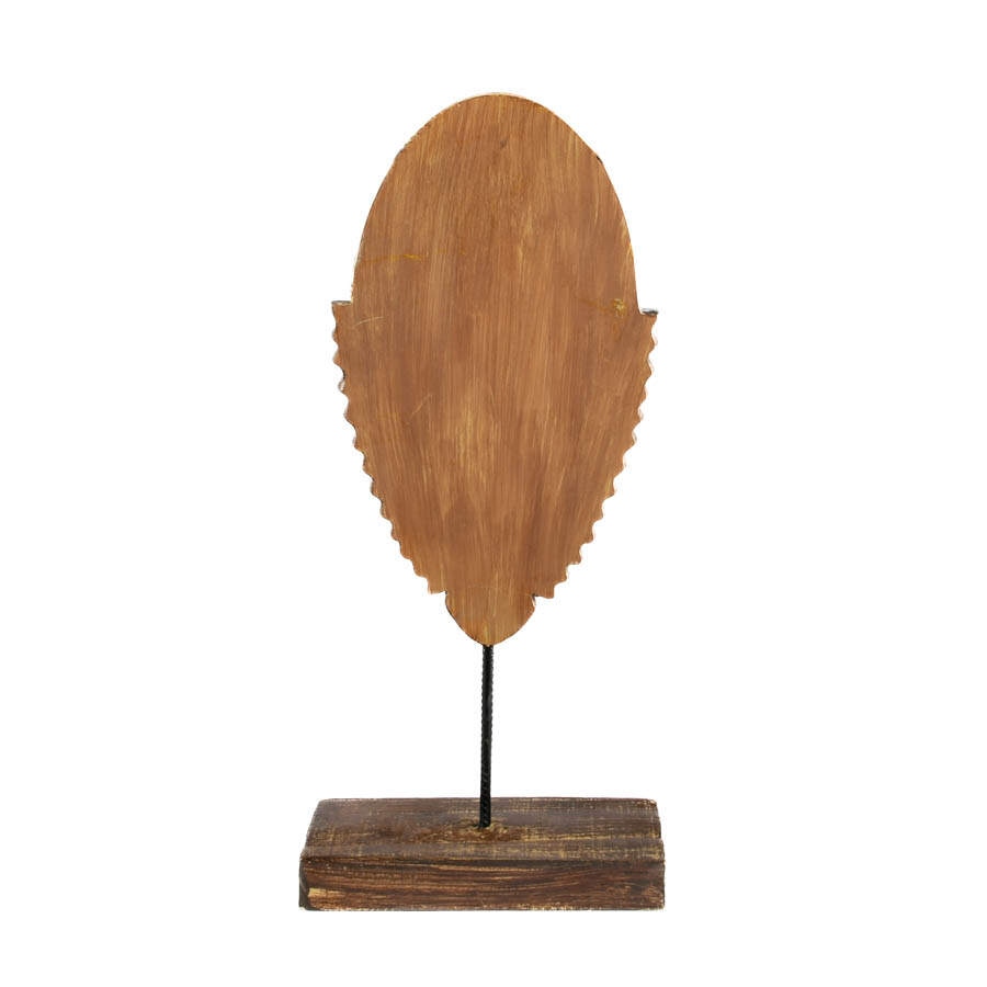 African Tribal Mask on Stand-6
