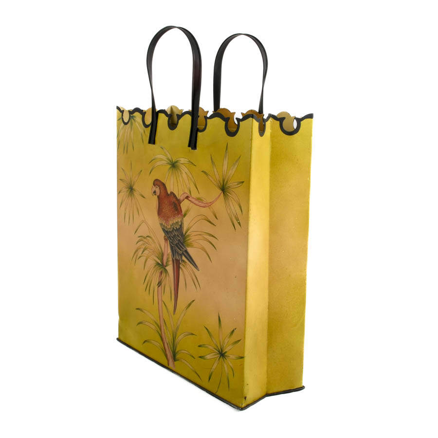 Decorative Metal Tote Bag Umbrella Stand-5