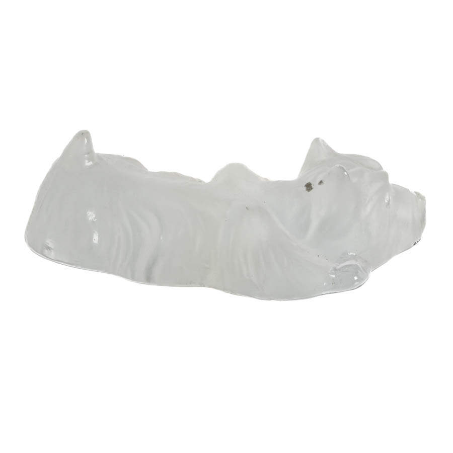 Scottie Dog Viking Glass Paperweight-5