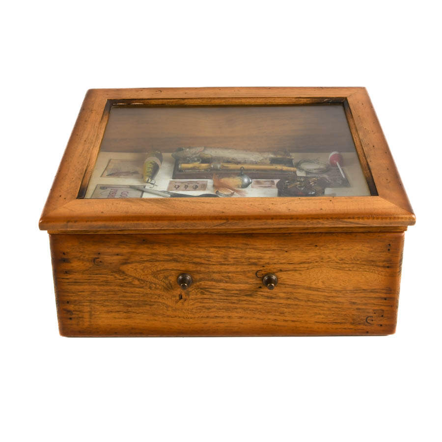 Fly Fishing Display Shadow Box-4