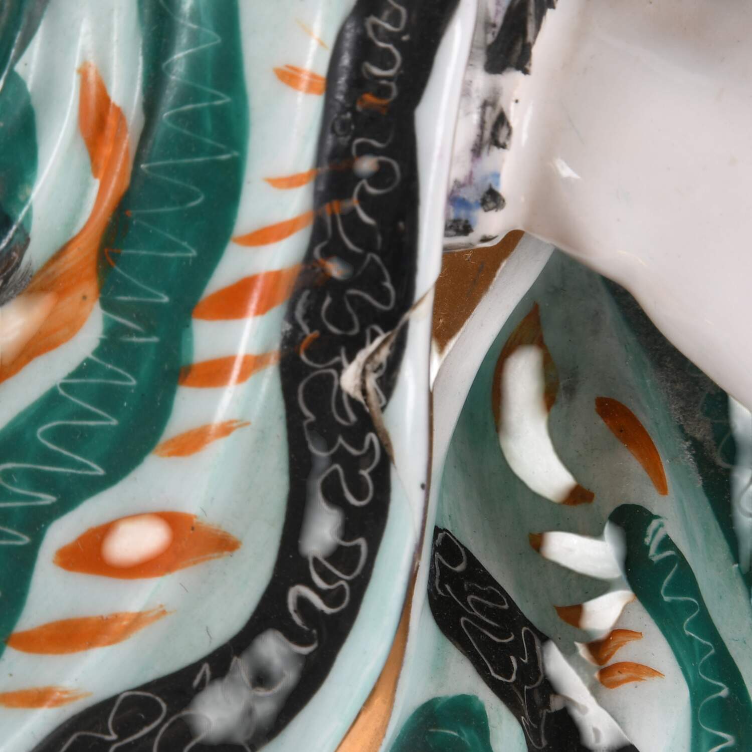 Italian Vincenzo Bertolotti Polychrome Samurai Figure-12