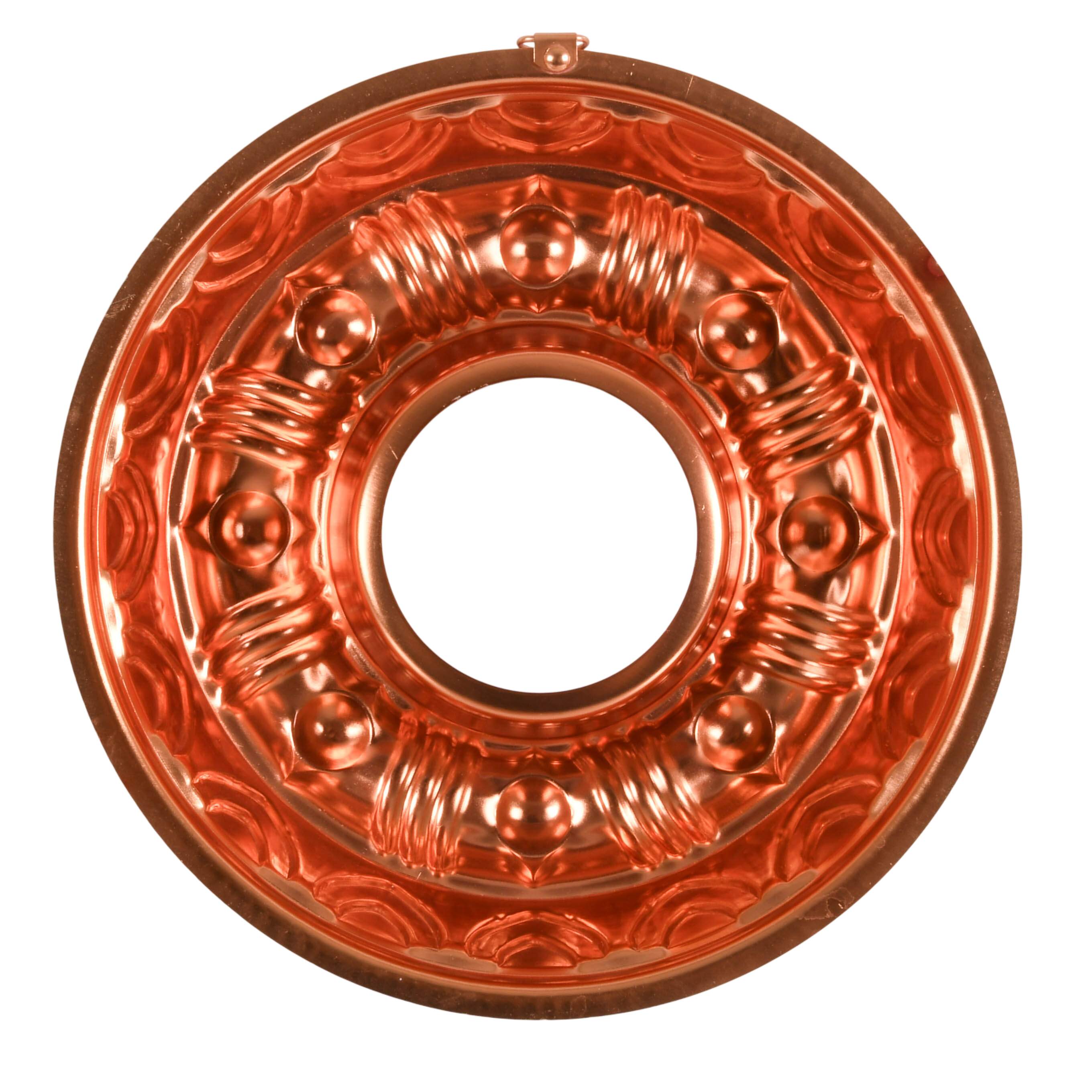 Set of Three Hong Kongese Copper Jello Aspic Molds-4