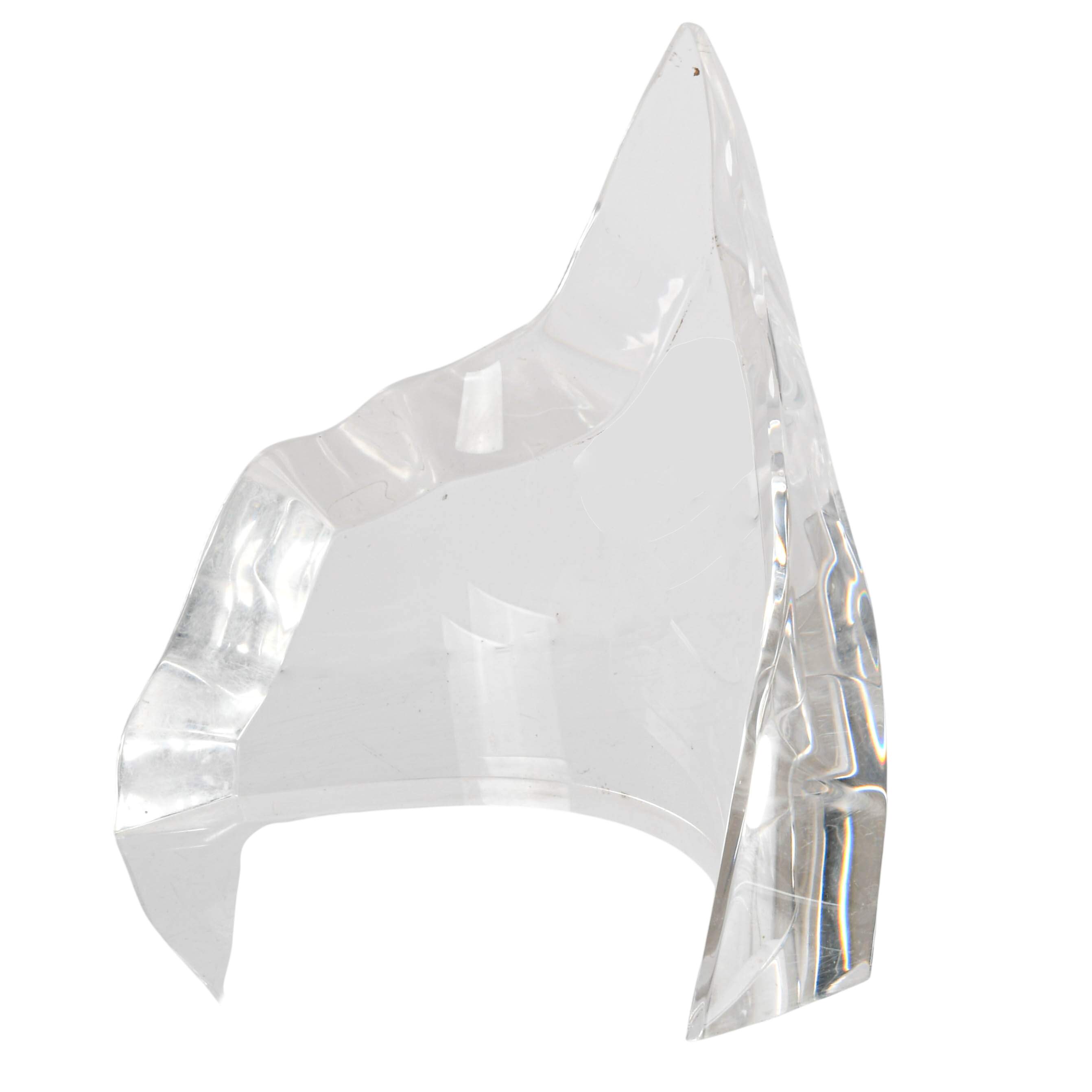 Modernist Lucite Abstract Sculpture-2