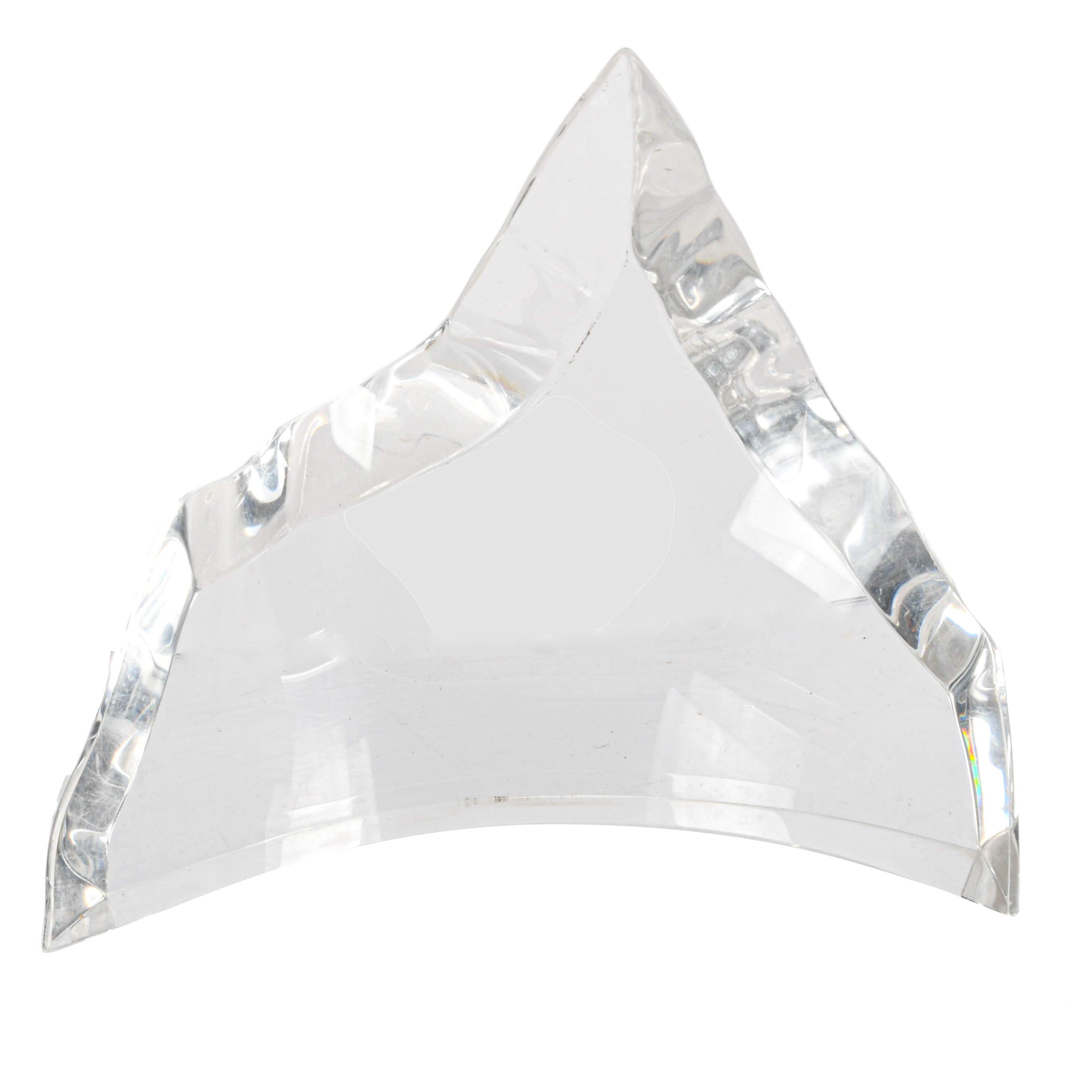 Modernist Lucite Abstract Sculpture-1