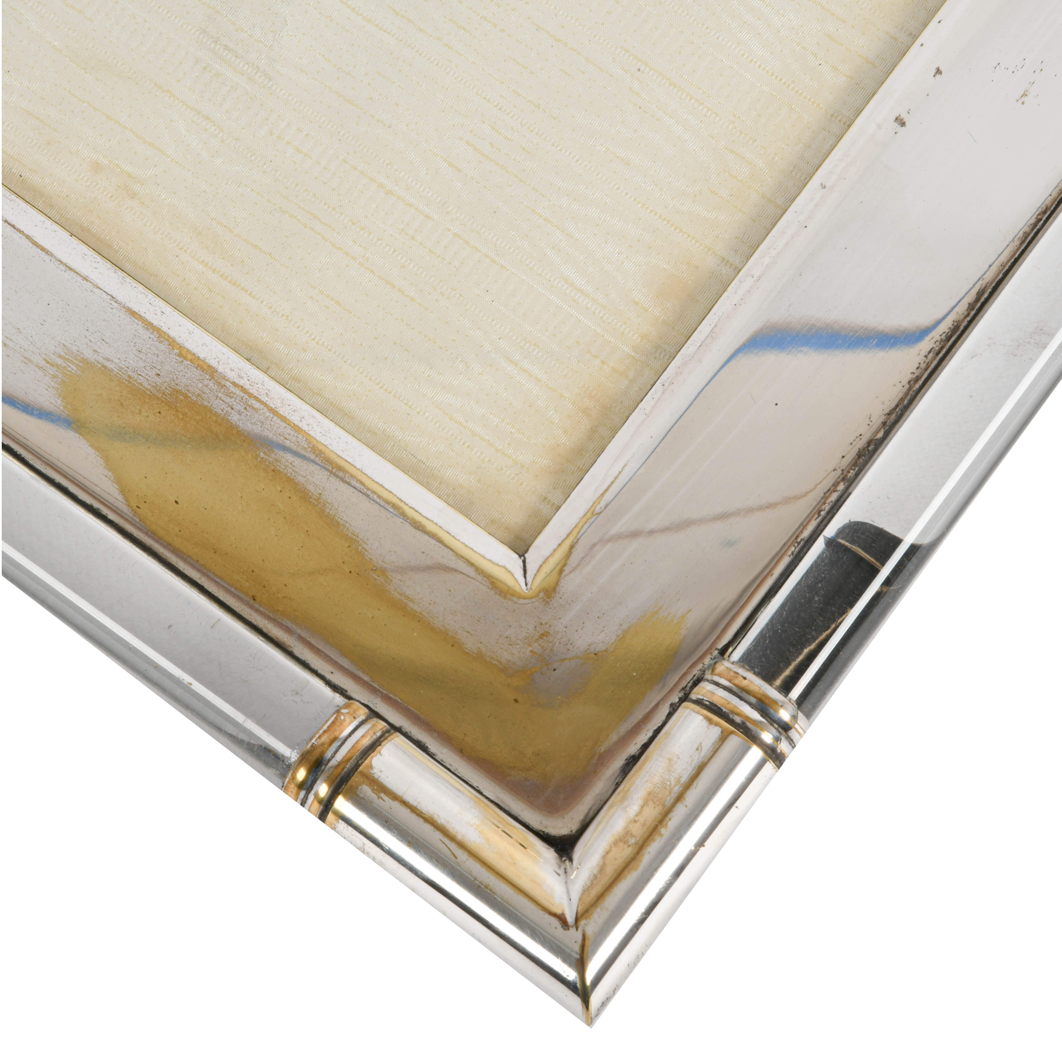 Pair of Metal Art Deco-Style Picture Frames-3