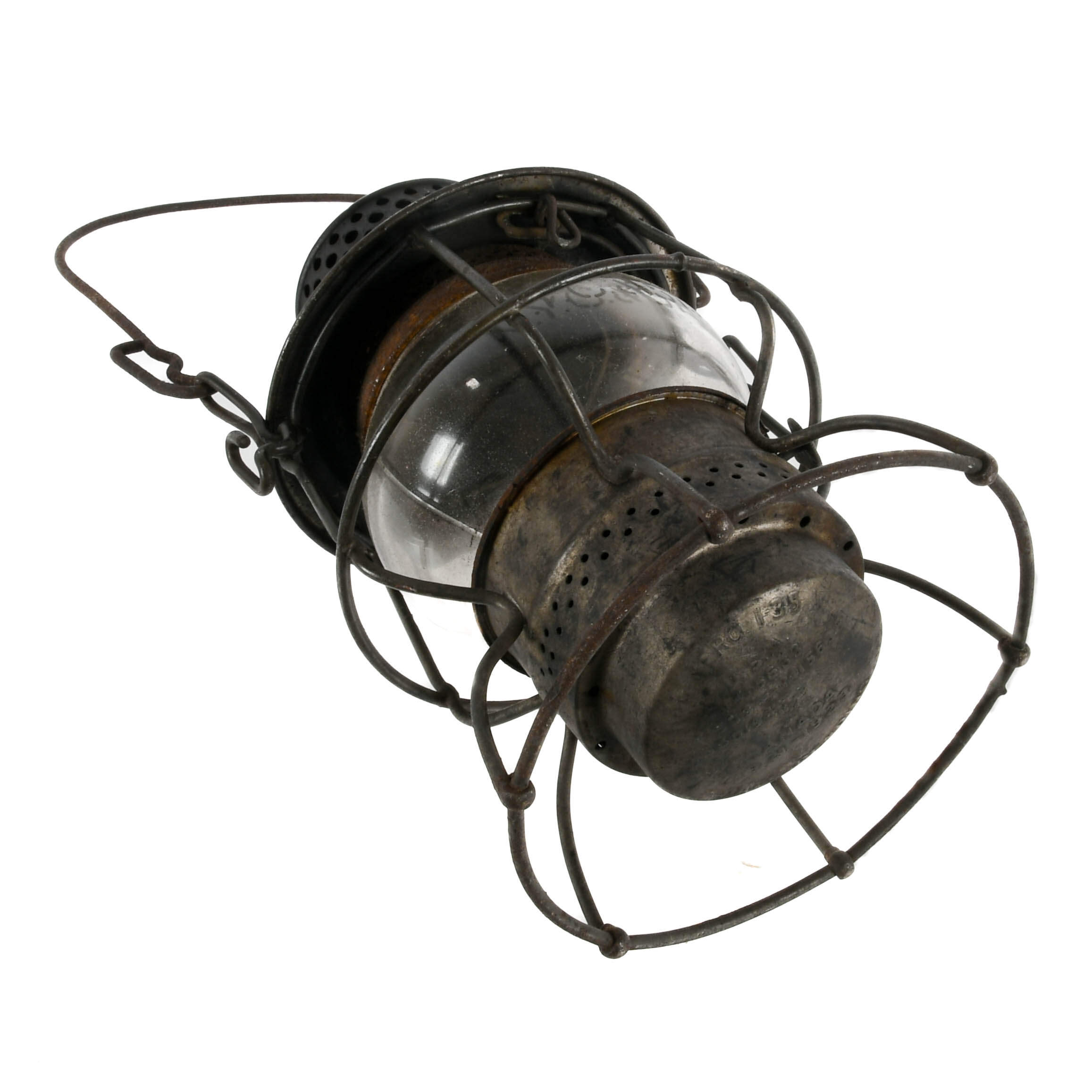 Antique Adams & Westlake Co. Railroad Lantern-6