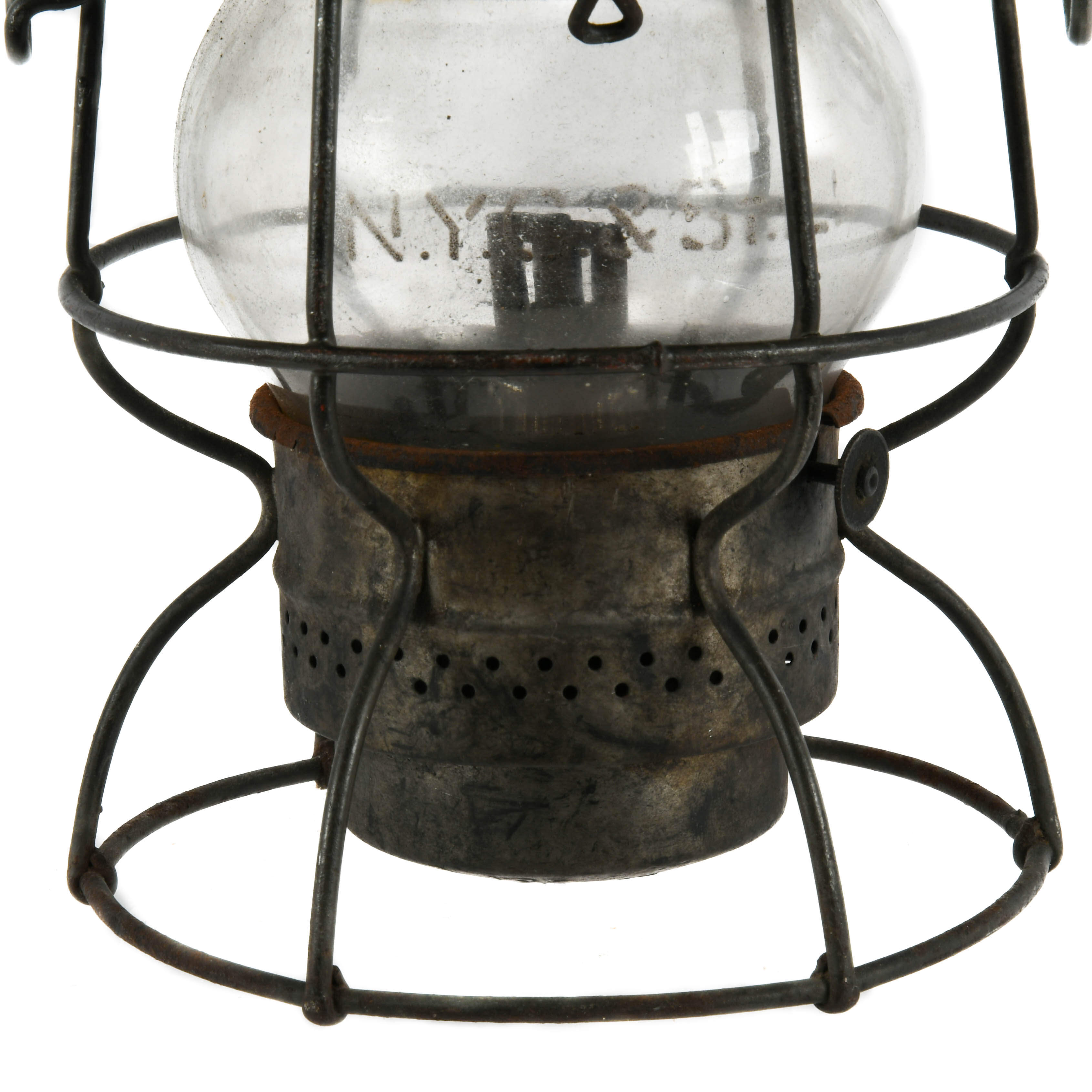 Antique Adams & Westlake Co. Railroad Lantern-2
