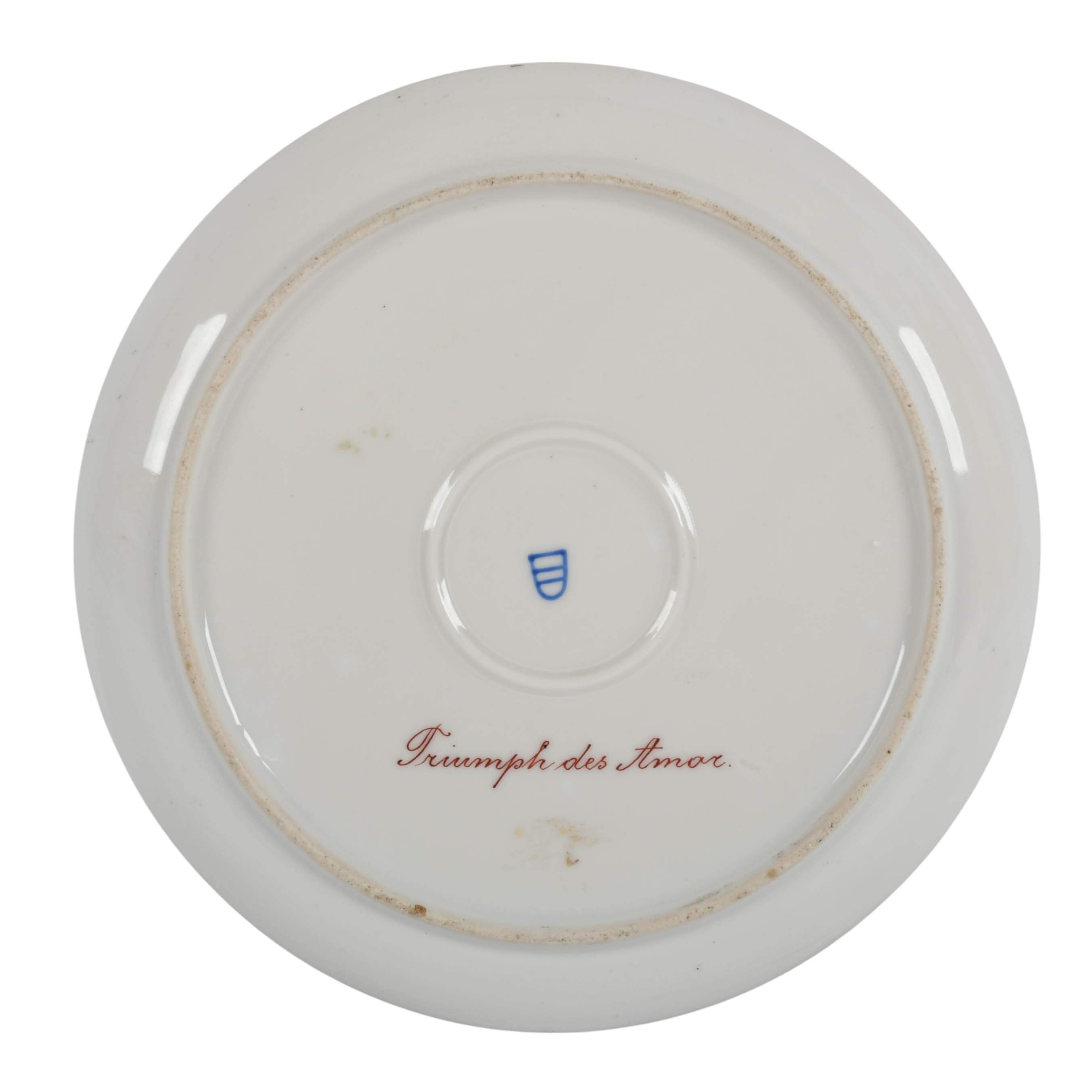 Antique Royal Vienna "Triumph des Amor" Angelica Kauffmann Plate-5