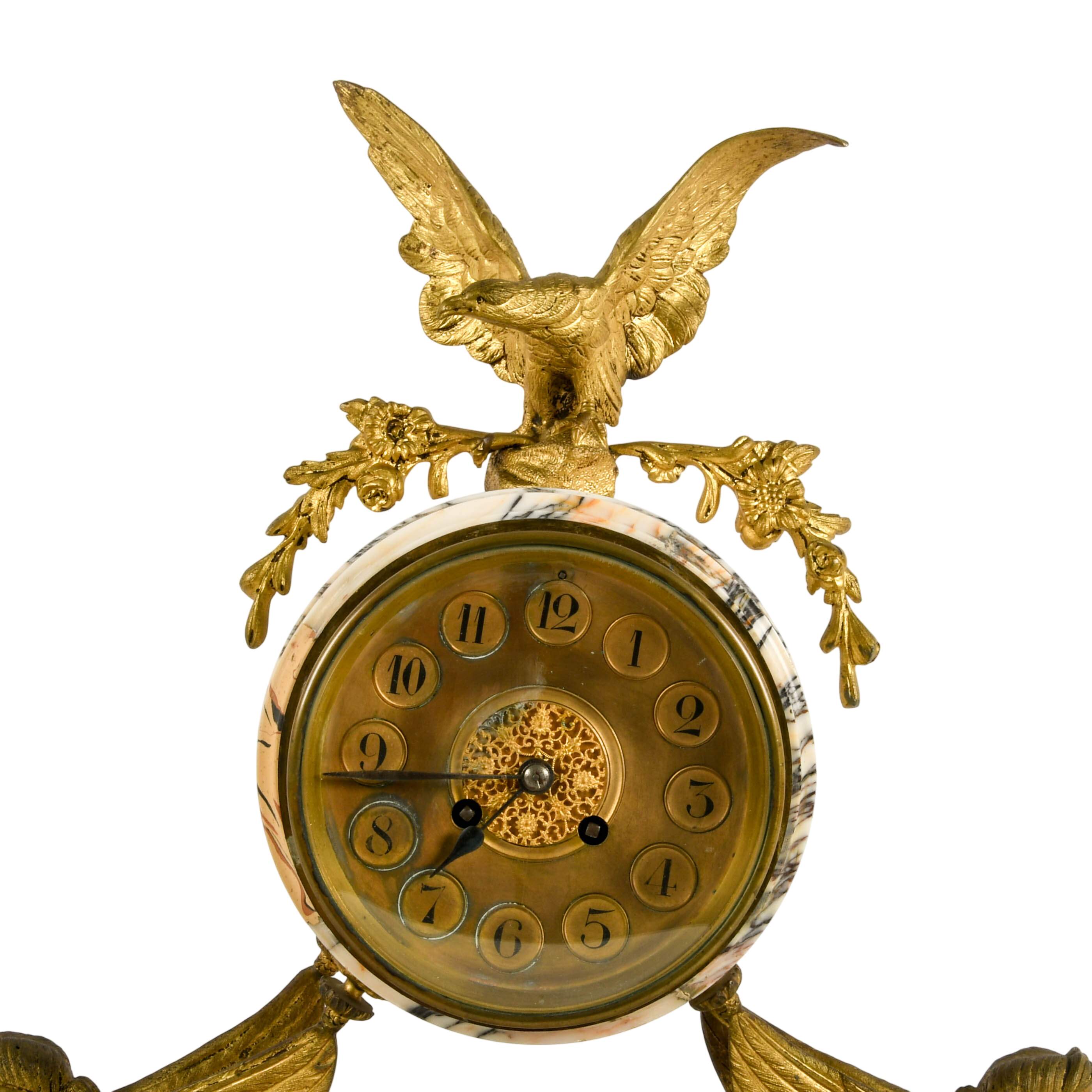 Sphinx Marble Clock-2