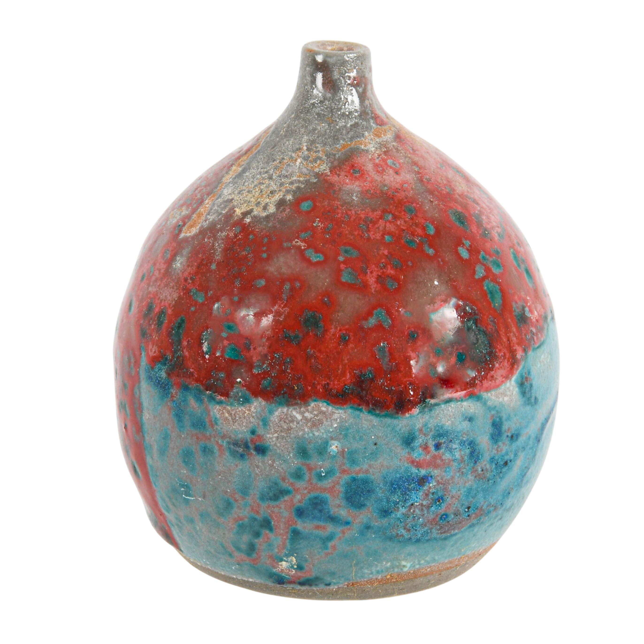 Grouping of Signed Studio Art Pottery Cups and Vases-5