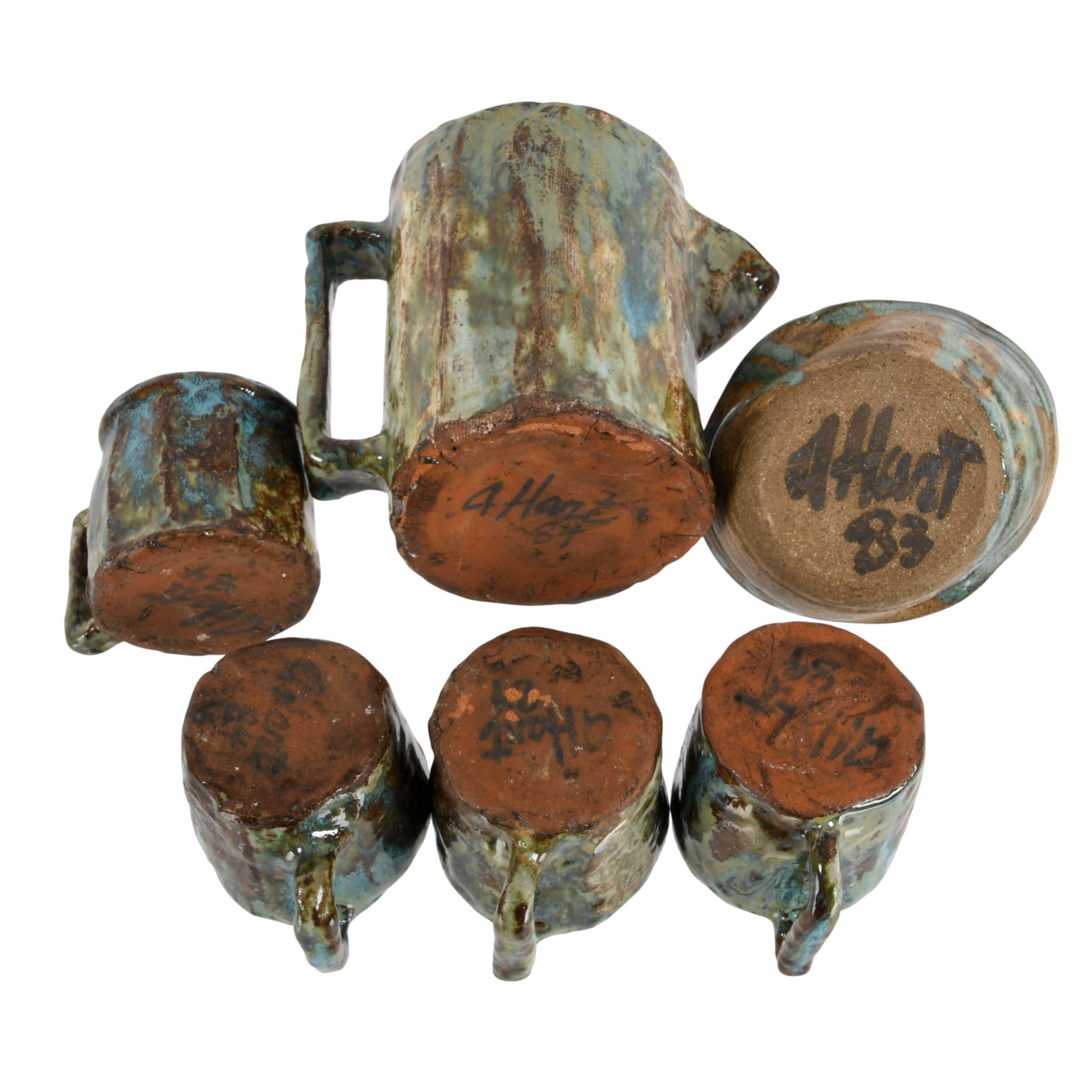 Lot of Six Tea Items by Anita Hart-7