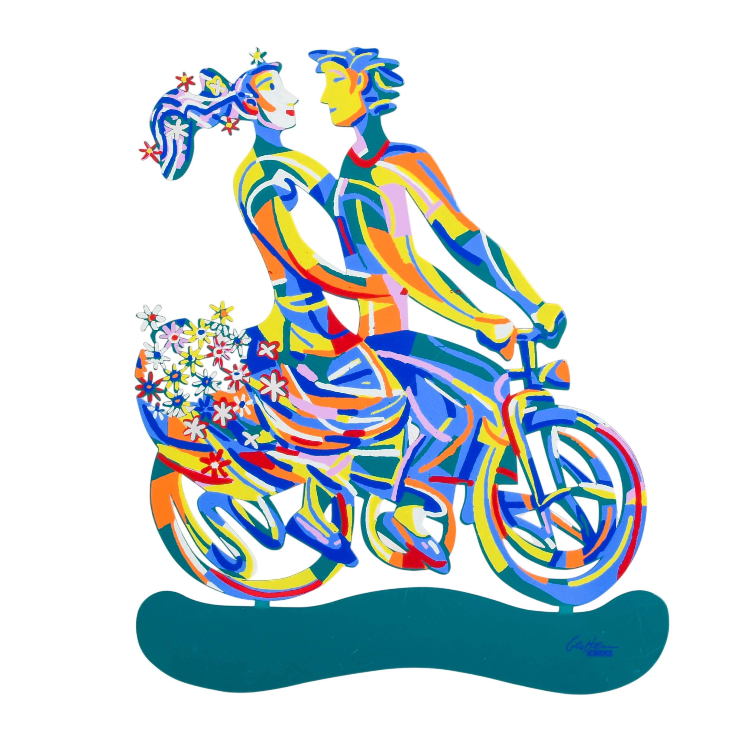 David Gerstein's "Spring Ride" Tabletop Sculpture-3