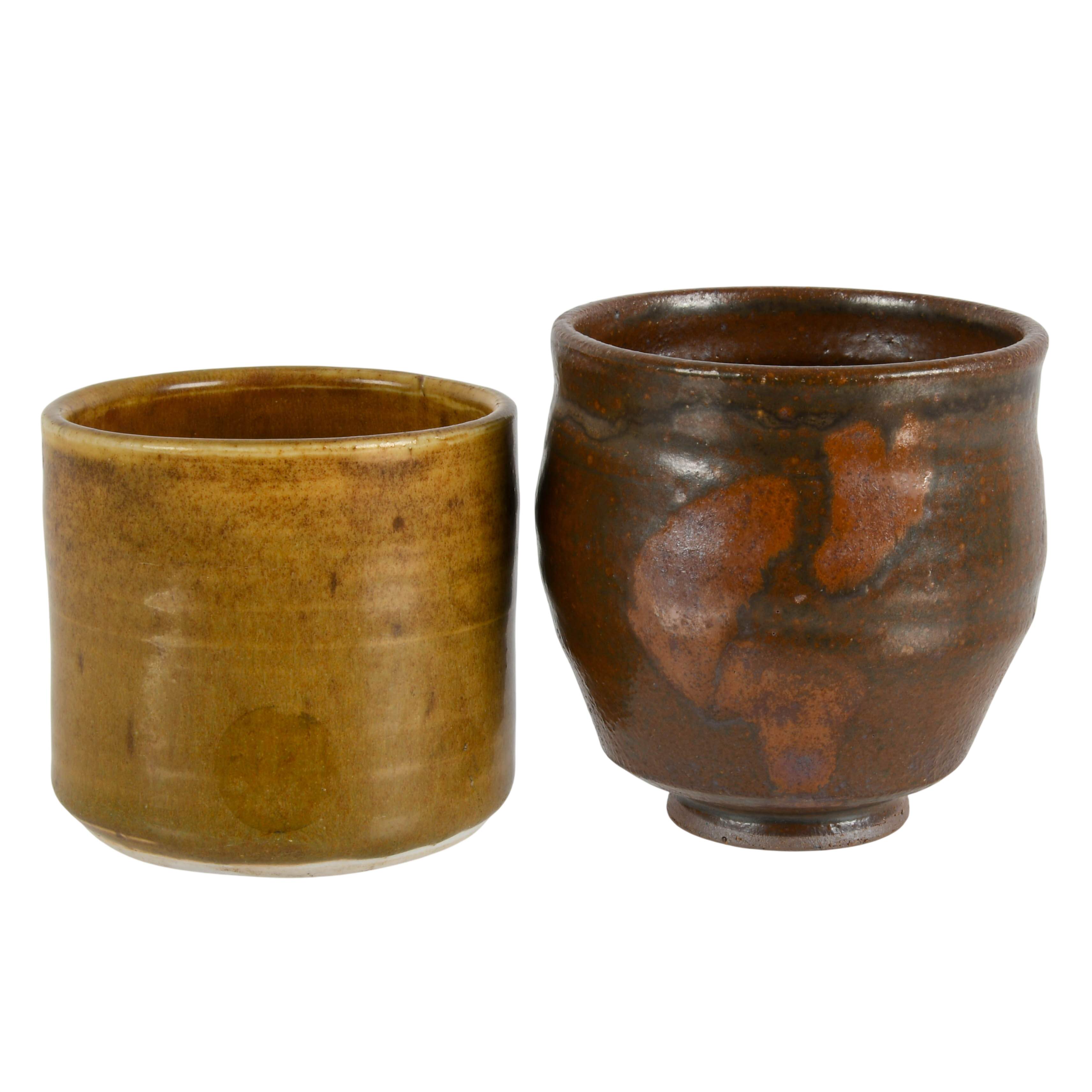 Grouping of Studio Pottery Cups and Vases-7