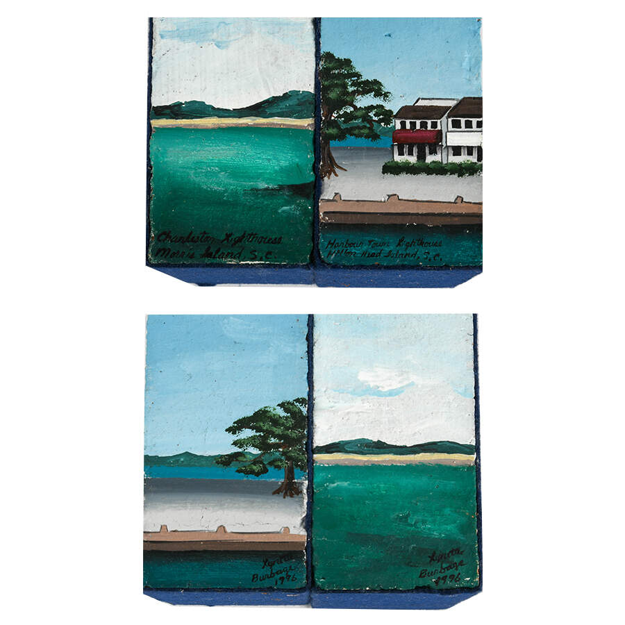 Eight Piece Grouping of Lighthouse-Themed Décor-6