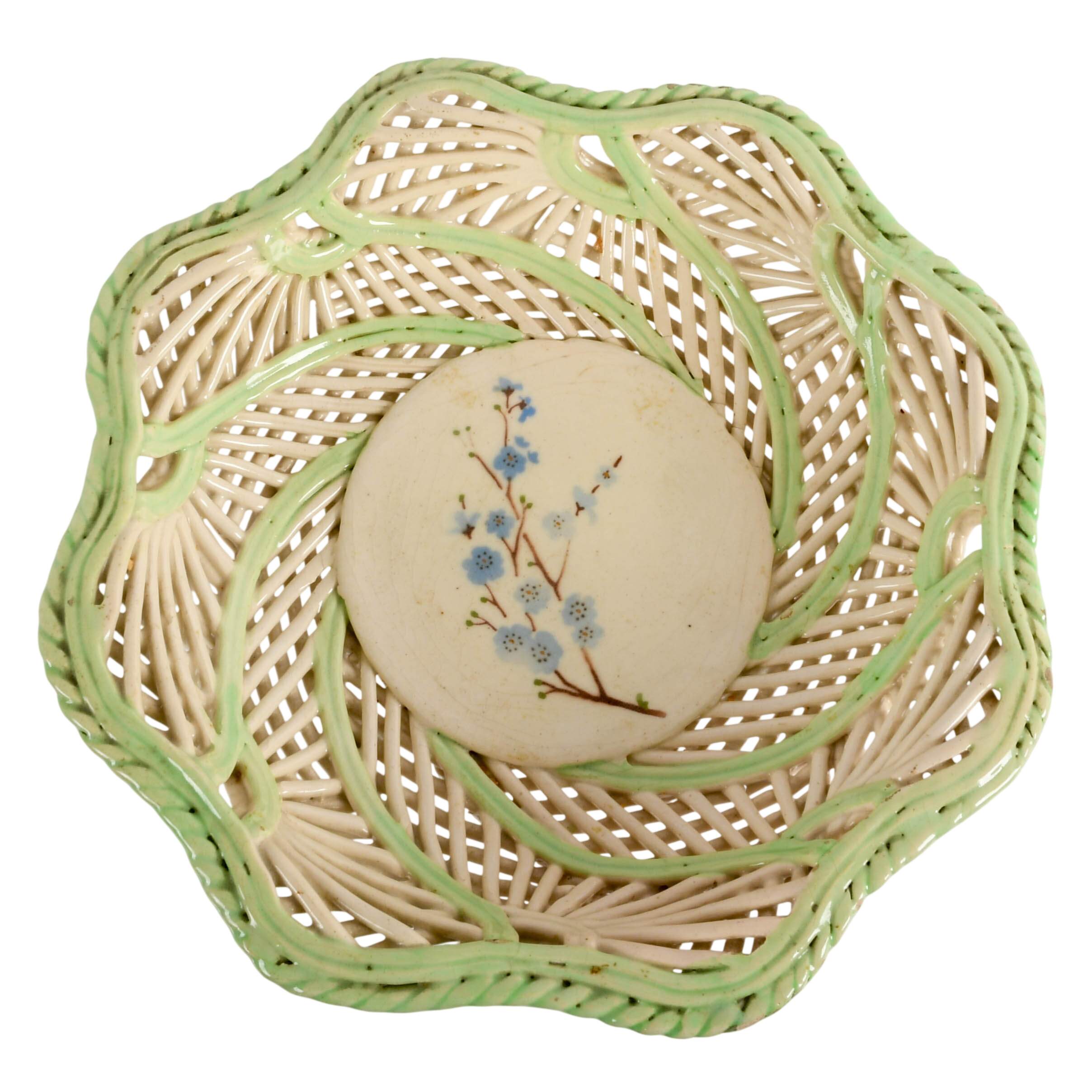 Italian Floral Decorative China Bowl-1