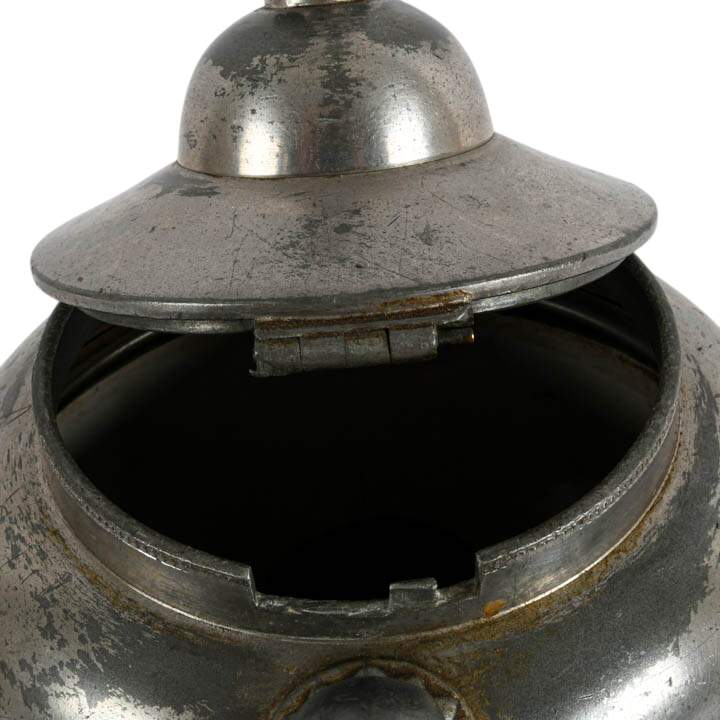 Manning, Bowman & Co. Floral Enameled Pewter Coffee Pot-6