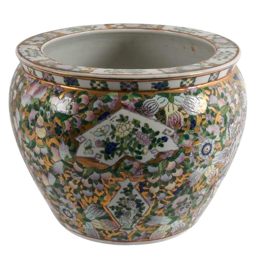 Chinese Porcelain Famille Verte Planter-5