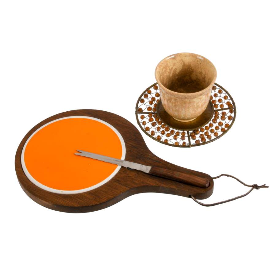 Mid-Century Eclectic Snack Setting-1