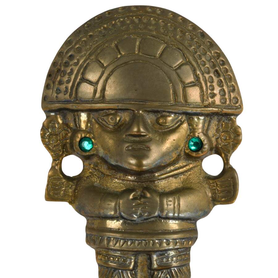 Pair of Mesoamerican Décor Pieces-2