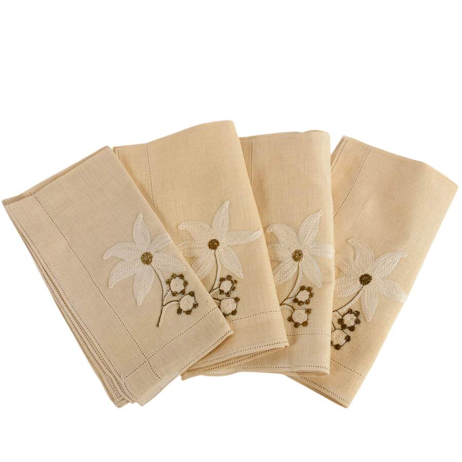 Irish Eight Hand-Stitched Napkins-3