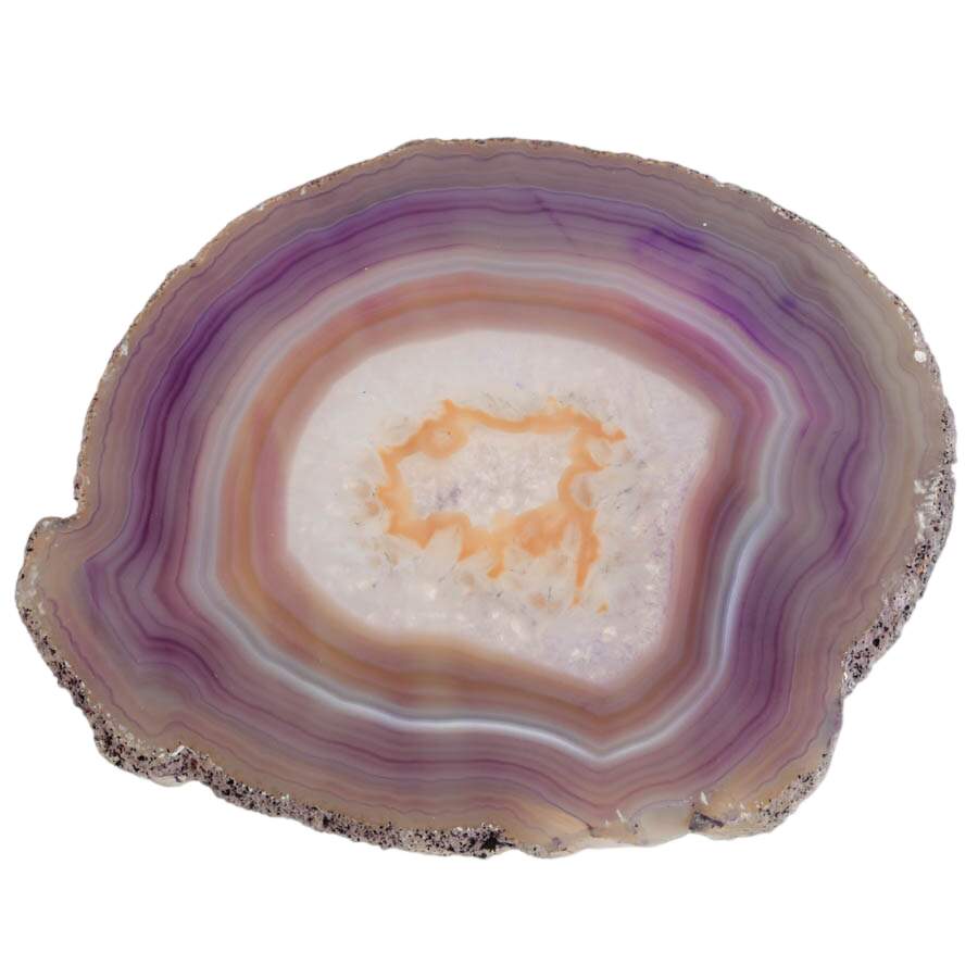 Pair of Dyed Purple Geode Specimens-5