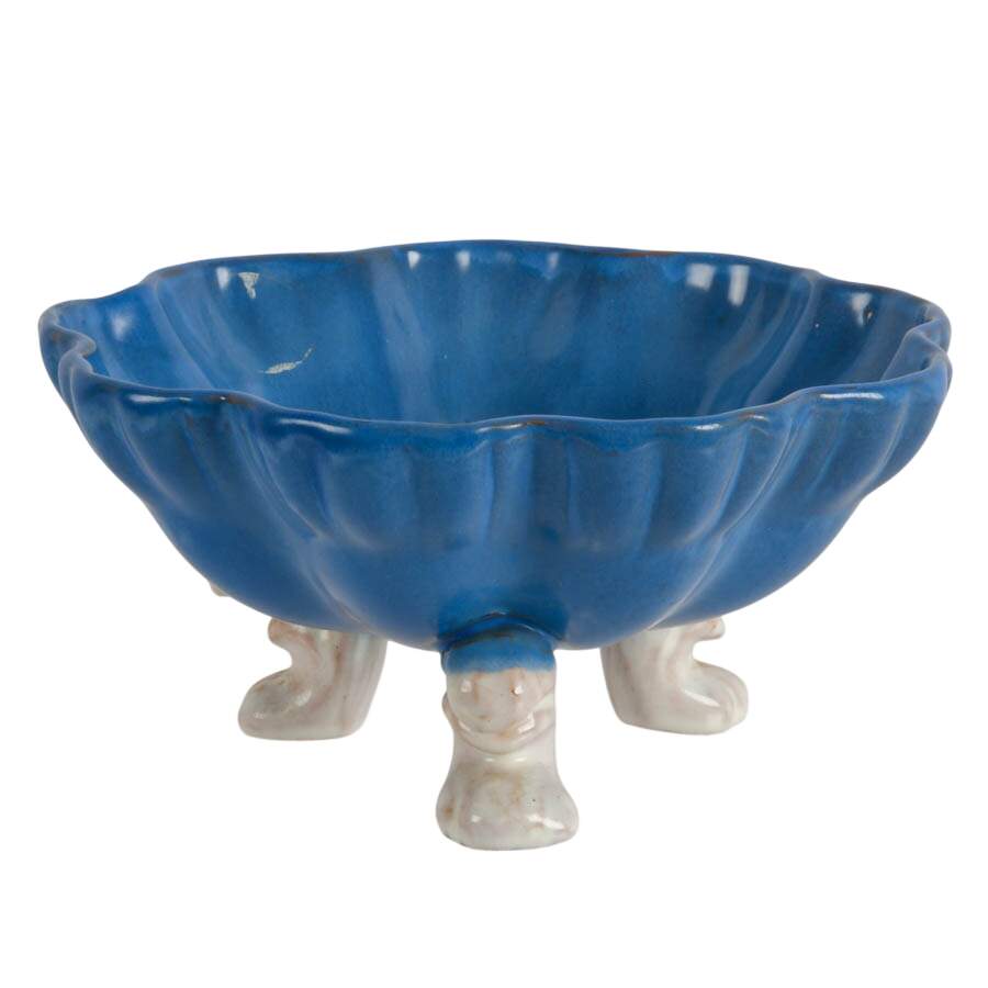 Swedish Art Deco Gabriel Burmeister for Gabriel Fajans Ceramic Bowl-2